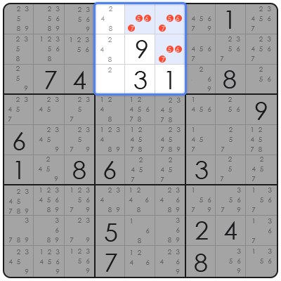 printable large print sudoku